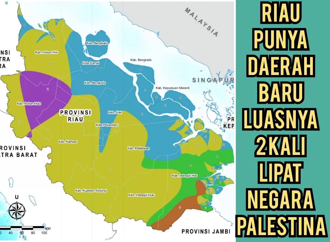 Diresmikan 12 Oktober, Riau Punya Daerah Baru yang Luasnya 2 Kali Lebih Besar dari Palestina: Pecahan dari Kabupaten...