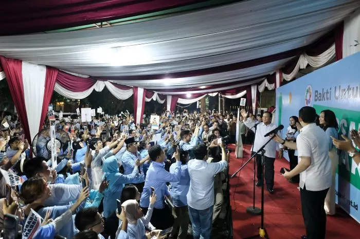 Ajak Masyarakat Awasi Proses Pemilu 2024, Prabowo Subianto: jangan malas, harus ke TPS