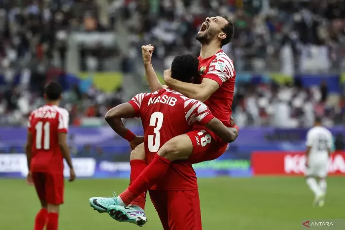 Menang Dramatis 3-2 Atas Irak, Jordania Melangkah ke Babak Perempat Final Piala Asia Qatar 2023