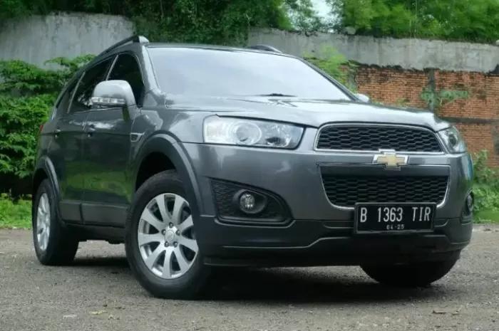 SUV Bertenaga Badak! Chevrolet Captiva Diesel 2014 Lagi Turun Harga di Jakarta, AC Dingin Kaki-Kaki Empuk, Kini Jadi Rp100 Jutaan