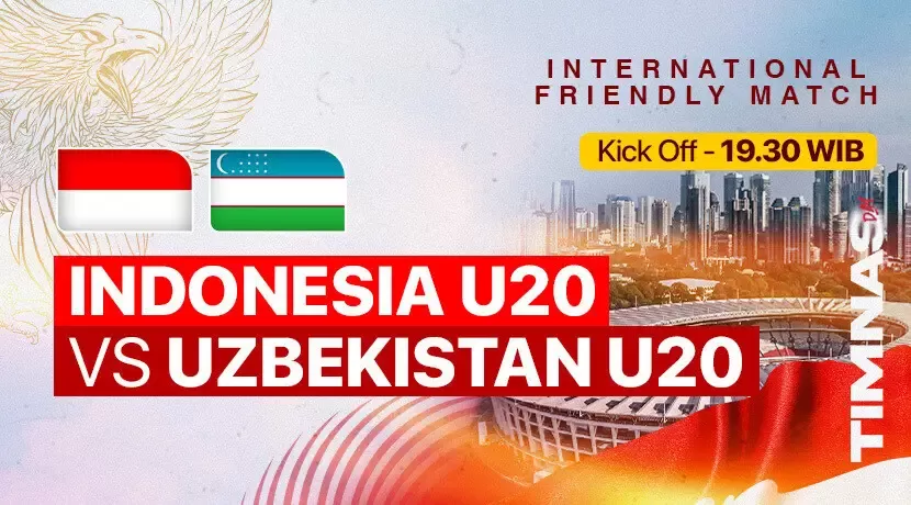 Live Streaming Indonesia U20 vs Uzbekistan U20 di Indosiar dan Vidio.com