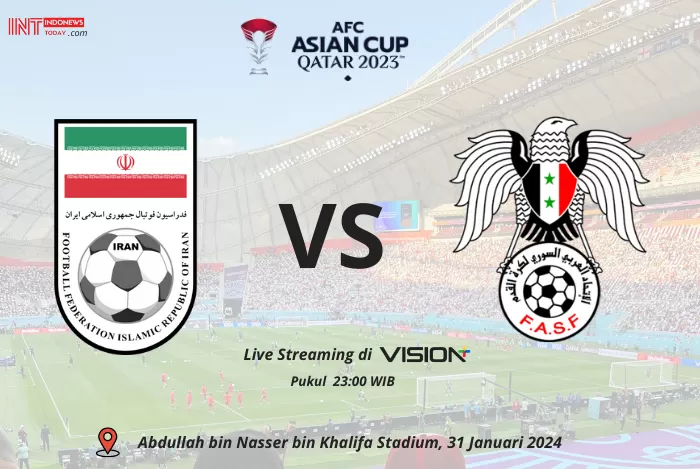 Jadwal Pertandingan dan Prediksi Skor Timnas Iran vs Suriah di 16 Besar Piala Asia 2023 Malam Ini