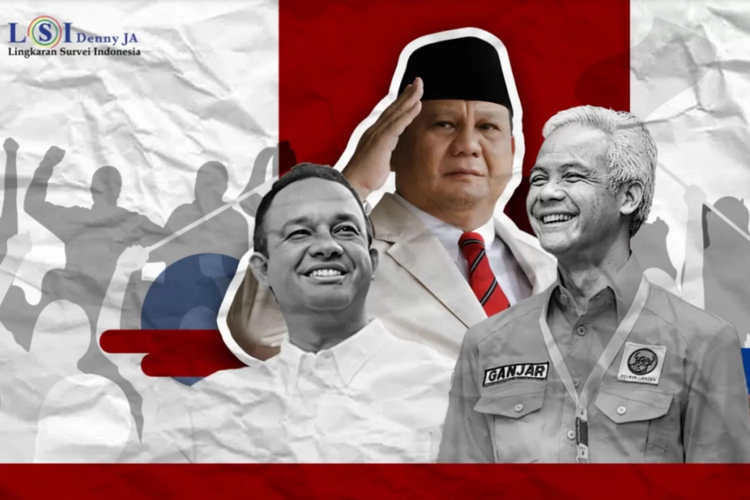 LSI Denny JA: Elektabilitas Prabowo-Gibran di Usia 30 Tahun ke Bawah Lampaui 55 Persen