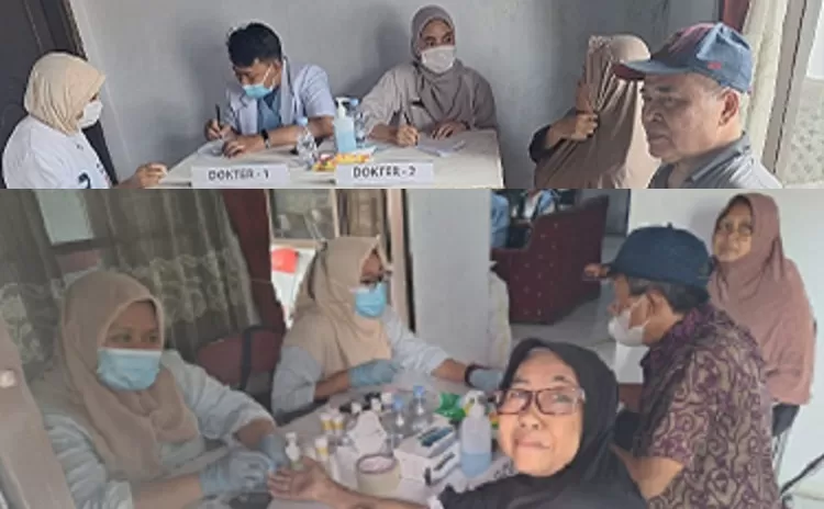 Rabu Biru Untuk Indonesia Gandeng 3 Entitas Relawan Prabowo – Gibran, Layani Kesehatan 86 Warga Utan Kayu Selatan, Jaktim
