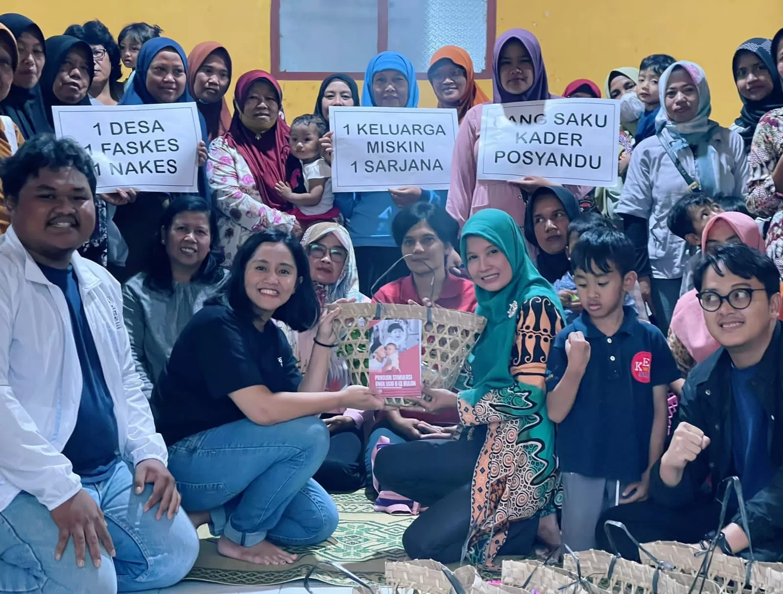 Ganjar-Mahfud Sosialisasikan GAMA CERDAS di Jawa Tengah, Lakukan Penyuluhan Pangan Sehat