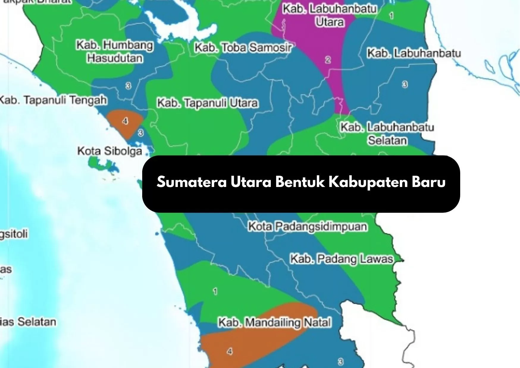 Disahkan 14 Agustus! 12 Kecamatan Ini Kompak Bentuk Kabupaten Seluas 3.945 Km² di Sumatera Utara: Umurnya Baru 15 Tahun