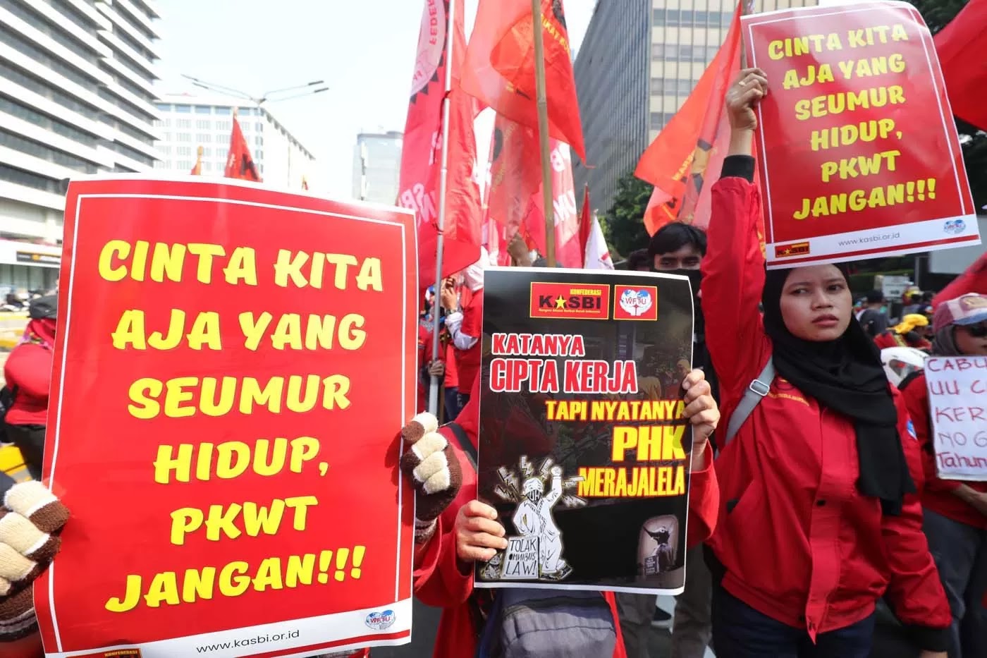 May Day 2024, Partai Buruh Suarakan Hapus Omnibu Law Cipta Kerja dan Tolak Upah Murah