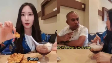 Viral Om-om Botak Ajak YouTuber Cantik Korea Mampir ke Hotel, Ternyata Salah Satu Pegawai Kemenhub