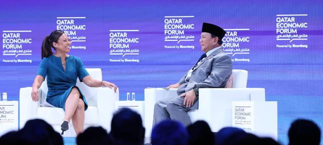 Prabowo Jadi Pembicara di Qatar, Ditanya Moderator Mengapa Ngebet Jadi Presiden