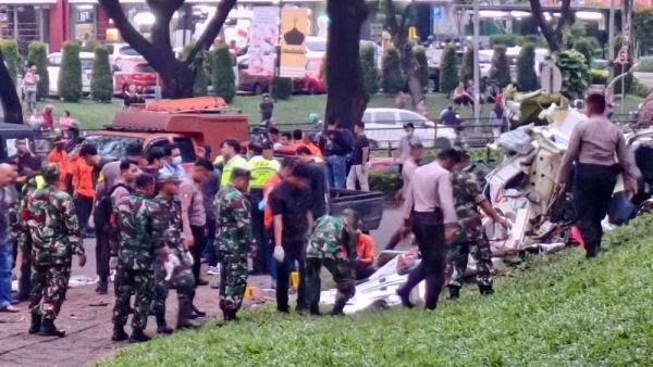 Saksi Mata Pesawat Jatuh di BSD Ungkap Satu Korban Sempat Meminta Tolong